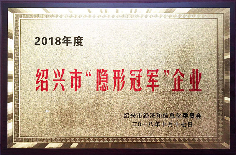紹興市“隱形冠軍”企業(yè)